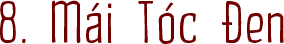 8. Mái Tóc Đen